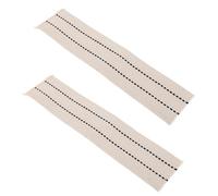 Levemolo 2 Pezzi Stoppino Piatto in Cotone Bianco per Lampade a Olio e Lanterne, Resistente ad Alta Luminosità, per Illuminazione Eventi Speciali e Creazione Candele