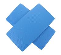 Levemolo 2 Pezzi Tappetino Protettivo per Ginocchia ed Gomiti in Eva Blu, Riutilizzabile Buon Assorbimento per Esercizi e Uso Domestico