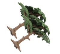 Levemolo 2pezzi Alberi Miniaturizzati per Paesaggi Decorazioni per Tavolo di Sabbia Modelli di Alberi Fatti Mano per Creazioni Artistiche e Modellismo
