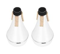 Levemolo 2pezzi Sordina per Tromba in Plastica Leggera Sordina per Addestramento alla Tromba Piccola per Esercitazione alla Accessorio
