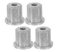 Levemolo 4 Pezzi Kit Ingranaggi per Lavatrice e Asciugatrice Nucleo Metallico Pulsante Resistente Ricambio Facile da Installare per Riparazione Centro Piatto Lavatrice Automatica