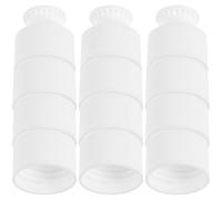 Levemolo 40 Pezzi Tappi Push-Pull per Bottiglie Sportive, Coperchio Riutilizzabile Anti-Perdita in Plastica Trasparente, Sostituzione Compatta per Borraccia Sportiva e Acqua, Accessori