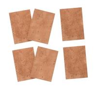 Levemolo 6 Pezzi Tenor Sax Neck Cork Replacement Sheet Soft Cork Pads For Saxophone And Clarinet Repair Wear-resistant Joint Sealing Accessories