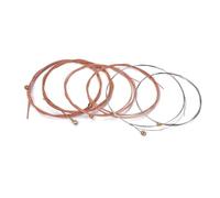 Levemolo 6pezzi Corde per Chitarra Acustica Set Pure per Chitarra Acustica Accessori per Blues Jazz Classica Confezione Singola