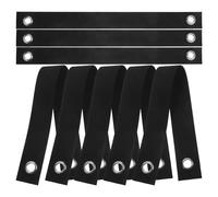 Levemolo 8 Pezzi Cinghie di Supporto per Alberi Occhielli da Antiscivolo e Resistenti per Fissaggio e Sostegno Piante e Pali in Giardino