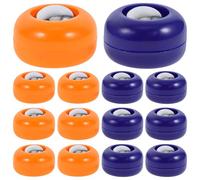 Levemolo Accessori per Shuffleboard da Tavolo Facile da Usare e Scorrevole in PP Set da 20 Elementi Mini Palle da Curling e Birilli da Bowling per Riunioni Familiari Indoor