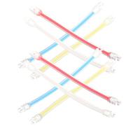Levemolo Ammortizzatore 8 Silicone in da Trasparente Pezzi Racchetta Tennis | Assorbimento Urti Leggero, Facile da Portare e Usare, per Tennis e Maggiore Controllo in Gioco Colore Casuale