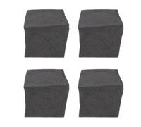 Levemolo Blocco Fonoassorbente e Diffusore Acustico Poliuretanico 20X20X20 CM 4 Pezzi Adesivo per Pareti Isolamento e Riduzione Rumore in Ufficio e Sale Prove