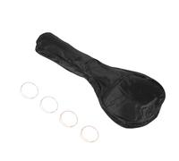 Levemolo Borsa Per Trasporto Mandolino Oxford Con Set Di Corde, Custodia Compatta e Resistente Con Tasca Portaaccessori, Adatta a Mandolini Per Esibizioni All'aperto