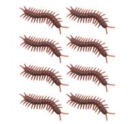 Levemolo Centopiedi Finti Gadget Scherzo in Plastica 50 Design Realistico e Spaventoso e Pesce D'aprile per Halloween in Casa