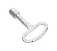 Levemolo Chiave per Valvole Gas in Lega di Zinco Compatibile e Strumento Compatto per Armadietti Elettrici e Contatori Impugnatura Ergonomica per Uso Sicuro e Portatile