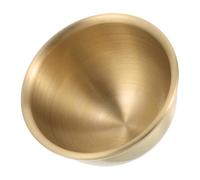 Levemolo Ciotola per Offerte in Ottone Piccola Dettagli Artistici e Base Antiscivolo, Ciotola Decorativa Buddista in Rame per Altare e Meditazione, Accessorio Rituale per Casa