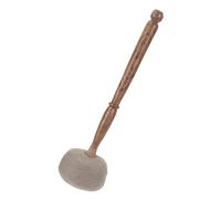 Levemolo Ciotola Tibetana Martello Per Canto Accessorio Per Meditazione e Yoga Mallet Artigianale Legno Per Suono Buddha Media