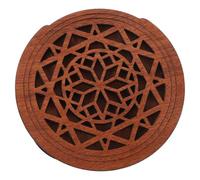 Levemolo Copertura Foro Sonoro Chitarra in Legno Massello Schermo per Buca Risonanza Acustica Accessorio Antifeedback Compatto e Riutilizzabile per Chitarra Acustica e Elettrica