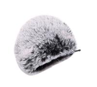 Levemolo Copertura Microfono Antivento in Peluche Manicotto Antispruzzo Protettivo per Microfono Accessorio per Canto Ktv Materiale Sicuro e Delicato