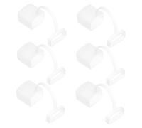 Levemolo Copertura Protettiva Per Kazoo in Silicone Morbido 6 Pezzi, Custodia Antipolvere Riutilizzabile, Protezione Pratica e Decorativa Per Strumenti Musicali, Per Appassionati Di Kazoo