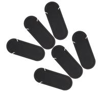 Levemolo Copri Webcam in ABS Nero 6 Pezzi per Laptop e Webcam, Facile da Usare, Protegge la Privacy Durante L'uso Online