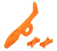 Levemolo Correttore Impugnatura Arco Violino Silicone Arancione Accessorio Didattico per Principianti Supporto Postura e Stabilità Strumento Correttivo per Studio e Pratica