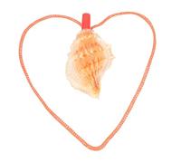 Levemolo Decorative Natural Conch Whistle for Kids Unique Sound Plaything with Lanyard Party Favor for Boys and Girls Fun Noise Maker