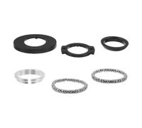Levemolo Kit 6 Pezzi Cuscinetto dello Sterzo e Forcella in Plastico per Monopattini Elettrici su Strade Cittadine Pedoni
