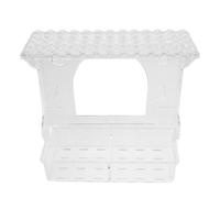 Levemolo Mangiatoie per uccelli trasparenti con ventose per esterni, mangiatoia per finestre di grande capacità, vassoio facile da pulire e riempire, per gli amanti degli uccelli