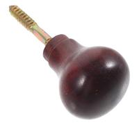 Levemolo Manico di Bastone in Legno Massello con Pomello Ergonomico, Accessorio Sostegno per Recupera da Interventi, per Passeggiate e Attività Esterne