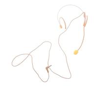 Levemolo Microfono Headset per Performance e Karaoke Microfono Wireless Piccolo e Flessibile per Scuola Teatro e Presentazioni Sicuro e Facile da Trasportare Accessorio per Cantare e