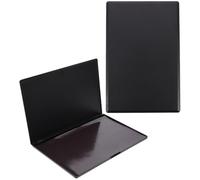 Levemolo Palette Occhi Vuote 2 Pezzi in Abs Nero, Leggere e Portatili, per Cosmetici Fai da Te e Make Up On-the-go