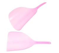 Levemolo Parrucche Coperture Protettive 2 Pezzi in PP Rosa con Protezione Viso per Saloni di Acconciatura