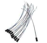 Levemolo Portalampada G4 in Plastica per Lampadine a Bassa Tensione, Base Versatile e Pratica Filo Rivestito in Ptfe, Confezione da 10 Pezzi per Uso Domestico e Ufficio