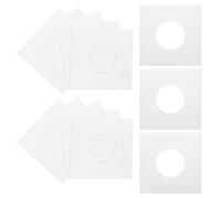 Levemolo Sacchetti Di Carta Per Dischi Vinile 20Pezzi Buste Interne Anti-statiche Robuste Per Protezione E Conservazione Di Vinili Collezionisti