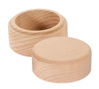 Levemolo Scatola Porta Denti da Latte in Legno Design Unico e Compatto, Contenitore Portatile Creativo per Ricordi di Denti da Usare Tutti i Giorni in Viaggio