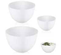 Levemolo Set di 3 Ciotole in Silicone Riutilizzabili per Maschere Viso, Resistenti Agli Urti senza Odore, per Miscelare Maschere Fai-da-te a Casa