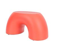 Levemolo Sgabello Arcobaleno Anulare Antiscivolo per Sgabello Basso in Pu Robusto e Stabile per Cambiarsi le Scarpe Colore Rosso 1 Pezzo