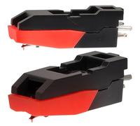 Levemolo Stilo per Giradischi e Aghi del Fonografo 2 Pezzi, Puntine Sostitutive per Giradischi Vinili, Compatibili Grammofono e Dischi in Vinile