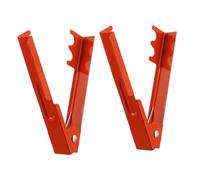 Levemolo Strumento Rimuovi Spine di Rosa e Foglie, Set 2 Pezzi in Metallo Rosso per Giardinaggio e Composizione Bouquet, Utensile Manuale Molla Robusta per Fioristi e Appassionati