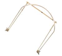 Levemolo Supporto per Armonica a Bocca in Metallo, Tutore Portatile per Collo, Stabile e Leggero, Compatibile Armoniche a 10-24 Fori, Adatto per Esecuzioni Blues, Folk e Rock