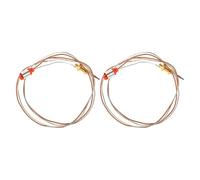 Levemolo Termocoppia per Fornello Ago di Accensione Integrato, 2 Pezzi, di Sicurezza Automatico per Apparecchi a Gas in Cucina, Design Compatto e Durevole