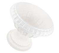 Levemolo Vaso da Fiore Roman Vintage in Plastica Leggera Portavaso Esterno Stabile e Antiscivolo Urna Decorativa per Giardino Matrimonio e Ingresso Casa Altezza