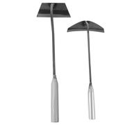 Levemolo Zappe Manuali Da Giardino 2 Pezzi in Acciaio Per Diserbo e Scavo, Sarchiatore Manuale Portatile Per Orto e Giardinaggio, Utensili Manuali Resistenti Per Dissodare e Piantare