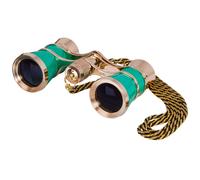 Levenhuk Binocolo da Teatro Broadway 3x25 verde con catena e luce LED