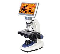 Levenhuk D95L LCD Microscopio Digitale Biologico Professionale | Ingrandimento 40-1000x Ottico e 2000x Digitale, Camera Digitale 2 MP, Schermo LCD 7", Ottiche Acromatiche, Immersione in Olio