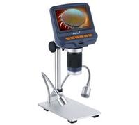 Levenhuk DTX RC1 Microscopio digitale Blu Grigio Metallo LCD 10,9 cm 76821