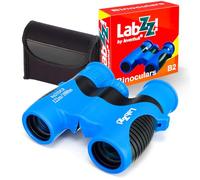 Levenhuk LabZZ B2 8x21 - Binocolo Compatto per Bambini dai 3 ai 7 Anni - Regalo Giocattolo Perfetto - Leggero e Ideale per Birdwatching Campeggio Escursioni Safari e Giochi all’Aperto, Blu