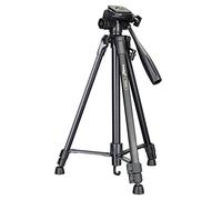 Levenhuk Level BASE TR20 Treppiede Leggero Da Pavimento Con Livella a Bolla, Testata Girevole a 360° e Altezza Variabile Tra 490-1400 mm, Adatto a Strumenti Ottici Fino a 5 kg