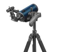 Levenhuk New Skyline BASE MAK 80/850 AZ-M Telescopio Maksutov-Cassegrain per Adulti e Principianti Montatura Altazimutale Adattatore per Smartphone Treppiede Regolabile Borse Trasporto Inclusi