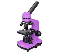 Levenhuk Rainbow 2L Amethyst Home Lab Kit STEM per Bambini con Microscopio Biologico Portatile 400x, Guida Agli Esperimenti Illustrata a Colori, Campioni Preparati e Strumenti Scientifici (IT)