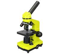 Levenhuk Rainbow 2L Lime Home Lab Kit STEM per Bambini con Microscopio Biologico Portatile 400x, Guida Agli Esperimenti Illustrata a Colori, Campioni Preparati e Strumenti Scientifici (IT)