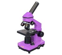 Levenhuk Rainbow 2L PLUS Amethyst Home Lab Kit STEM per Bambini con Microscopio Biologico Portatile 640x, Guida Agli Esperimenti Illustrata a Colori, Campioni Preparati e Strumenti Scientifici (IT)