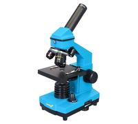 Levenhuk Rainbow 2L PLUS Azure Home Lab Kit STEM per Bambini con Microscopio Biologico Portatile 640x, Guida Agli Esperimenti Illustrata a Colori, Campioni Preparati e Strumenti Scientifici (IT)